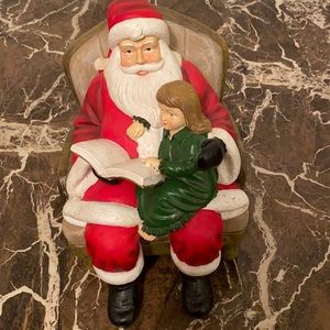 Decorative Santa and Girl